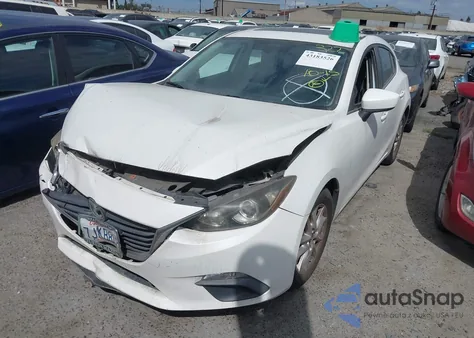 2014 Mazda Mazda3 I Grand Touring from USA, damaged, VIN JM1BM1M70E1216734